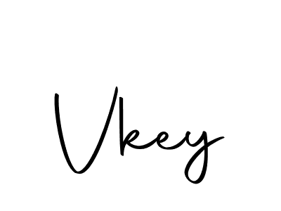 Create a beautiful signature design for name Vkey. With this signature (Autography-DOLnW) fonts, you can make a handwritten signature for free. Vkey signature style 10 images and pictures png