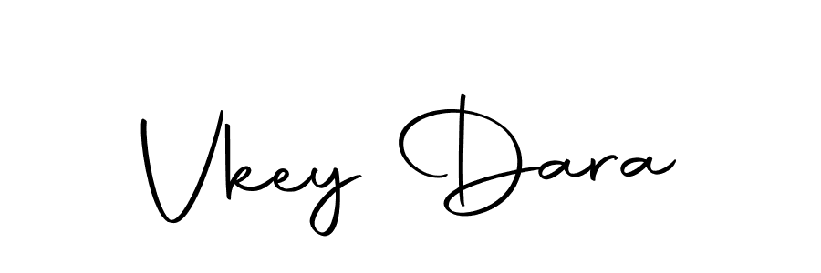 Make a beautiful signature design for name Vkey Dara. With this signature (Autography-DOLnW) style, you can create a handwritten signature for free. Vkey Dara signature style 10 images and pictures png