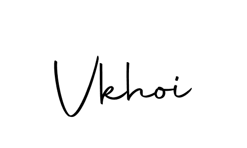 Make a beautiful signature design for name Vkhoi. Use this online signature maker to create a handwritten signature for free. Vkhoi signature style 10 images and pictures png