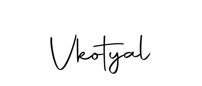 if you are searching for the best signature style for your name Vkotyal. so please give up your signature search. here we have designed multiple signature styles  using Autography-DOLnW. Vkotyal signature style 10 images and pictures png
