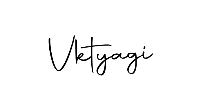 Use a signature maker to create a handwritten signature online. With this signature software, you can design (Autography-DOLnW) your own signature for name Vktyagi. Vktyagi signature style 10 images and pictures png