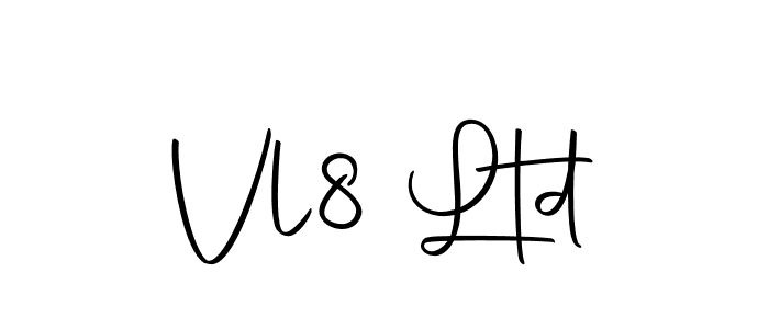 Create a beautiful signature design for name Vl8 Ltd. With this signature (Autography-DOLnW) fonts, you can make a handwritten signature for free. Vl8 Ltd signature style 10 images and pictures png