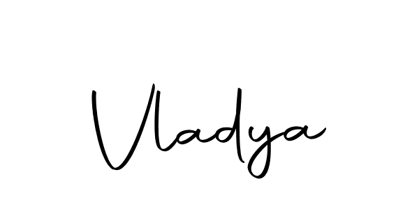 Create a beautiful signature design for name Vladya. With this signature (Autography-DOLnW) fonts, you can make a handwritten signature for free. Vladya signature style 10 images and pictures png