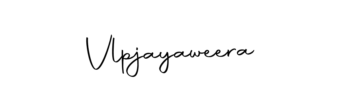 Make a beautiful signature design for name Vlpjayaweera. With this signature (Autography-DOLnW) style, you can create a handwritten signature for free. Vlpjayaweera signature style 10 images and pictures png