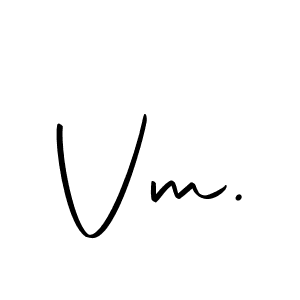 You should practise on your own different ways (Autography-DOLnW) to write your name (Vm.) in signature. don't let someone else do it for you. Vm. signature style 10 images and pictures png