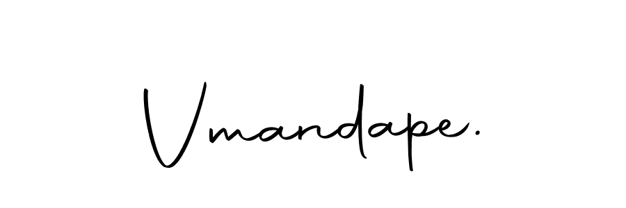 Also we have Vmandape. name is the best signature style. Create professional handwritten signature collection using Autography-DOLnW autograph style. Vmandape. signature style 10 images and pictures png