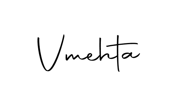 How to make Vmehta signature? Autography-DOLnW is a professional autograph style. Create handwritten signature for Vmehta name. Vmehta signature style 10 images and pictures png