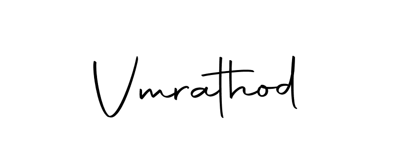 Make a beautiful signature design for name Vmrathod. Use this online signature maker to create a handwritten signature for free. Vmrathod signature style 10 images and pictures png