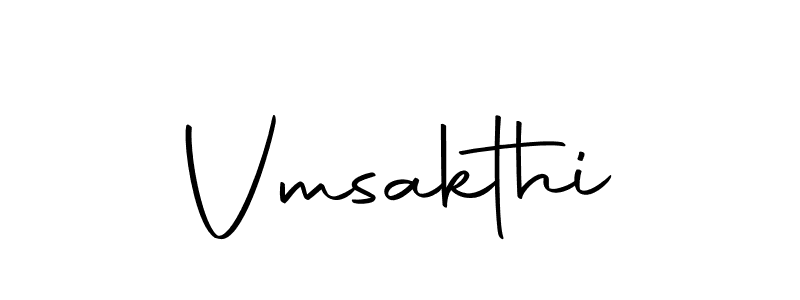 How to make Vmsakthi signature? Autography-DOLnW is a professional autograph style. Create handwritten signature for Vmsakthi name. Vmsakthi signature style 10 images and pictures png