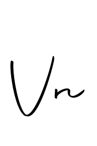 You should practise on your own different ways (Autography-DOLnW) to write your name (Vn) in signature. don't let someone else do it for you. Vn signature style 10 images and pictures png