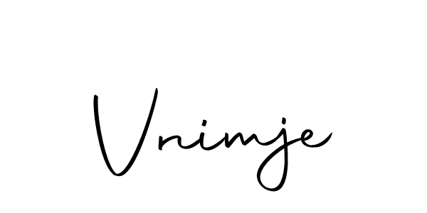 Also we have Vnimje name is the best signature style. Create professional handwritten signature collection using Autography-DOLnW autograph style. Vnimje signature style 10 images and pictures png