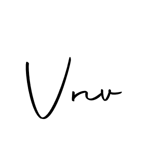 Design your own signature with our free online signature maker. With this signature software, you can create a handwritten (Autography-DOLnW) signature for name Vnv. Vnv signature style 10 images and pictures png