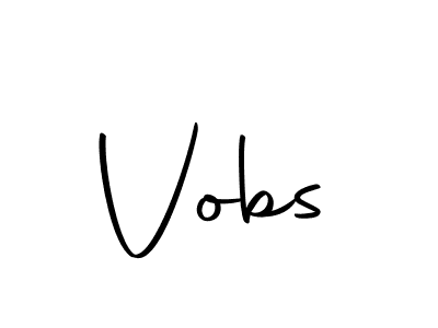 How to make Vobs signature? Autography-DOLnW is a professional autograph style. Create handwritten signature for Vobs name. Vobs signature style 10 images and pictures png