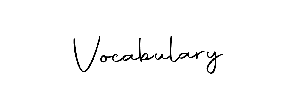 Make a beautiful signature design for name Vocabulary. Use this online signature maker to create a handwritten signature for free. Vocabulary signature style 10 images and pictures png