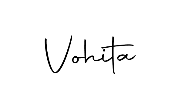 Also we have Vohita name is the best signature style. Create professional handwritten signature collection using Autography-DOLnW autograph style. Vohita signature style 10 images and pictures png