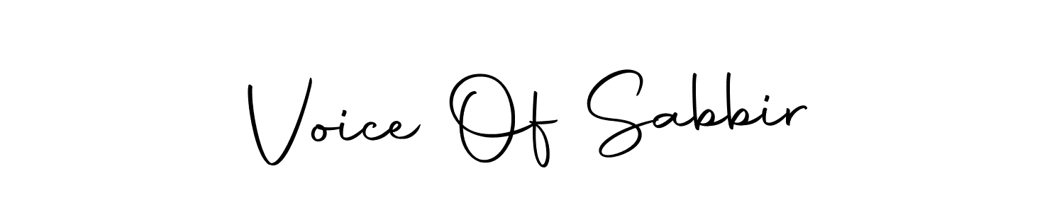 Similarly Autography-DOLnW is the best handwritten signature design. Signature creator online .You can use it as an online autograph creator for name Voice Of Sabbir. Voice Of Sabbir signature style 10 images and pictures png