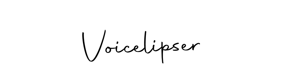 You should practise on your own different ways (Autography-DOLnW) to write your name (Voicelipser) in signature. don't let someone else do it for you. Voicelipser signature style 10 images and pictures png