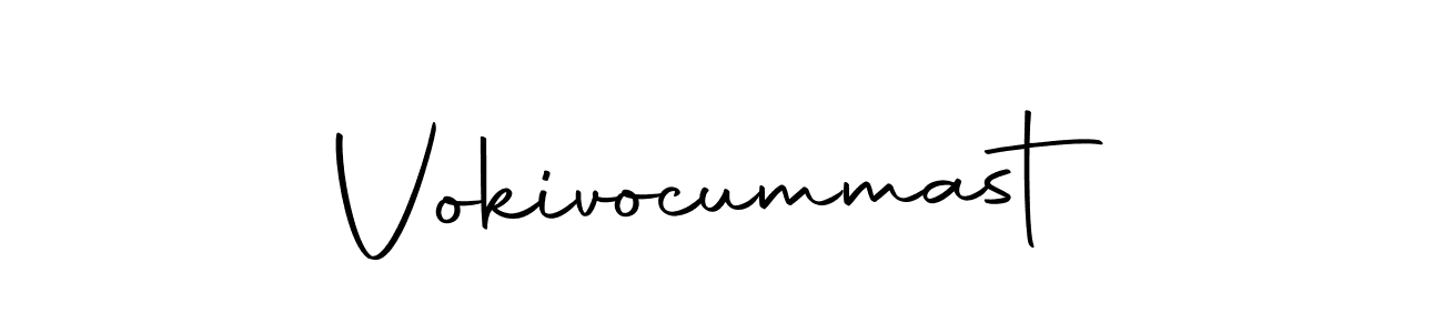 You can use this online signature creator to create a handwritten signature for the name Vokivocummast. This is the best online autograph maker. Vokivocummast signature style 10 images and pictures png