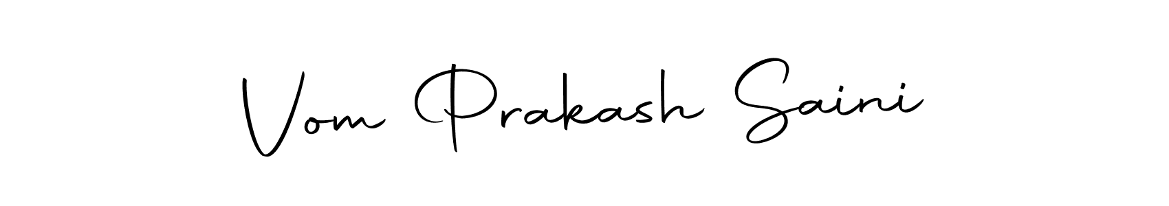 Also You can easily find your signature by using the search form. We will create Vom Prakash Saini name handwritten signature images for you free of cost using Autography-DOLnW sign style. Vom Prakash Saini signature style 10 images and pictures png