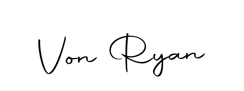 Also we have Von Ryan name is the best signature style. Create professional handwritten signature collection using Autography-DOLnW autograph style. Von Ryan signature style 10 images and pictures png