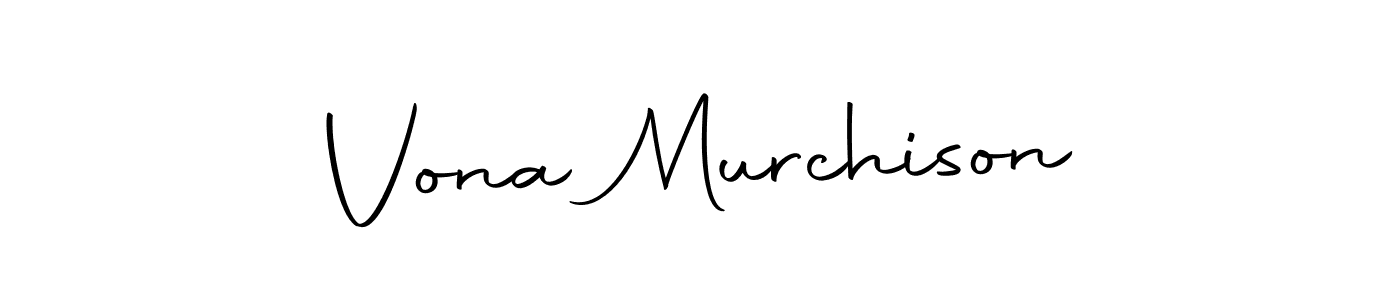 Also we have Vona Murchison name is the best signature style. Create professional handwritten signature collection using Autography-DOLnW autograph style. Vona Murchison signature style 10 images and pictures png