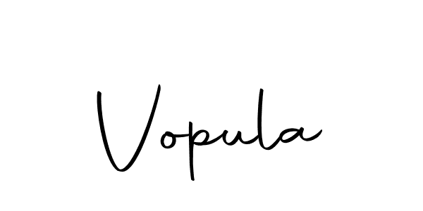 Similarly Autography-DOLnW is the best handwritten signature design. Signature creator online .You can use it as an online autograph creator for name Vopula. Vopula signature style 10 images and pictures png