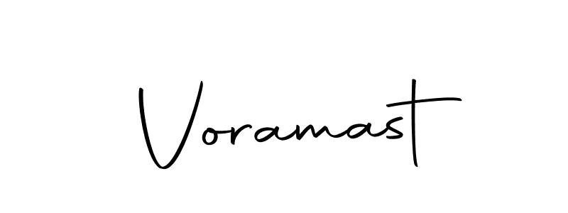 Voramast stylish signature style. Best Handwritten Sign (Autography-DOLnW) for my name. Handwritten Signature Collection Ideas for my name Voramast. Voramast signature style 10 images and pictures png