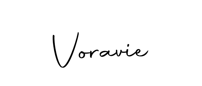How to make Voravie signature? Autography-DOLnW is a professional autograph style. Create handwritten signature for Voravie name. Voravie signature style 10 images and pictures png