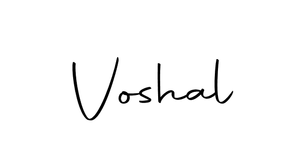 How to make Voshal signature? Autography-DOLnW is a professional autograph style. Create handwritten signature for Voshal name. Voshal signature style 10 images and pictures png