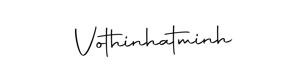 Vothinhatminh stylish signature style. Best Handwritten Sign (Autography-DOLnW) for my name. Handwritten Signature Collection Ideas for my name Vothinhatminh. Vothinhatminh signature style 10 images and pictures png