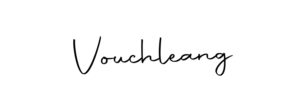 Make a beautiful signature design for name Vouchleang. With this signature (Autography-DOLnW) style, you can create a handwritten signature for free. Vouchleang signature style 10 images and pictures png