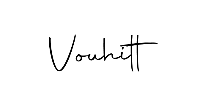 You should practise on your own different ways (Autography-DOLnW) to write your name (Vouhitt) in signature. don't let someone else do it for you. Vouhitt signature style 10 images and pictures png