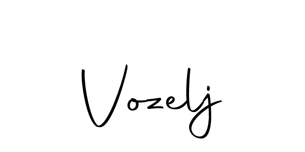 You can use this online signature creator to create a handwritten signature for the name Vozelj. This is the best online autograph maker. Vozelj signature style 10 images and pictures png