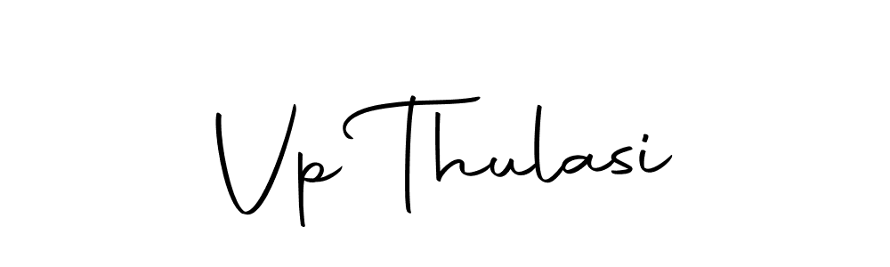 How to make Vp Thulasi name signature. Use Autography-DOLnW style for creating short signs online. This is the latest handwritten sign. Vp Thulasi signature style 10 images and pictures png