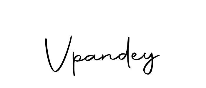 Make a beautiful signature design for name Vpandey. Use this online signature maker to create a handwritten signature for free. Vpandey signature style 10 images and pictures png