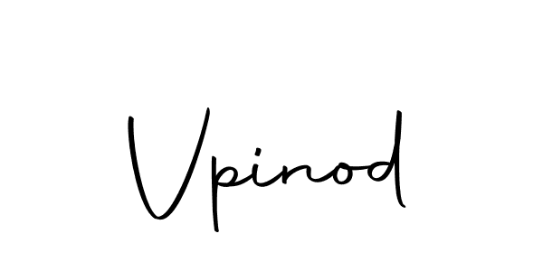 Vpinod stylish signature style. Best Handwritten Sign (Autography-DOLnW) for my name. Handwritten Signature Collection Ideas for my name Vpinod. Vpinod signature style 10 images and pictures png