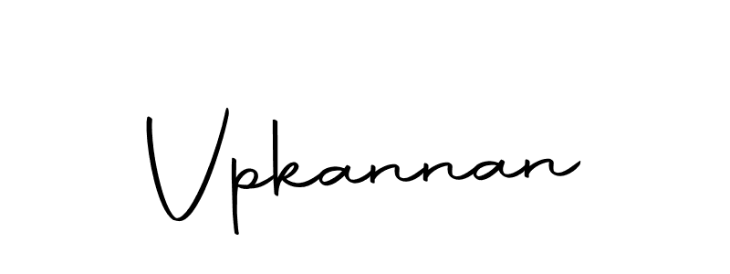 Make a beautiful signature design for name Vpkannan. With this signature (Autography-DOLnW) style, you can create a handwritten signature for free. Vpkannan signature style 10 images and pictures png
