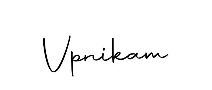 Similarly Autography-DOLnW is the best handwritten signature design. Signature creator online .You can use it as an online autograph creator for name Vpnikam. Vpnikam signature style 10 images and pictures png