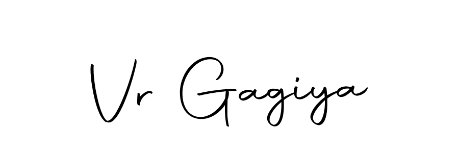 How to make Vr Gagiya signature? Autography-DOLnW is a professional autograph style. Create handwritten signature for Vr Gagiya name. Vr Gagiya signature style 10 images and pictures png