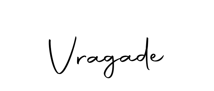 Make a beautiful signature design for name Vragade. With this signature (Autography-DOLnW) style, you can create a handwritten signature for free. Vragade signature style 10 images and pictures png