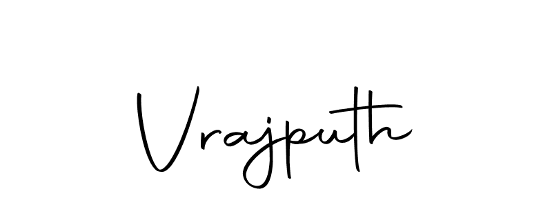 The best way (Autography-DOLnW) to make a short signature is to pick only two or three words in your name. The name Vrajputh include a total of six letters. For converting this name. Vrajputh signature style 10 images and pictures png
