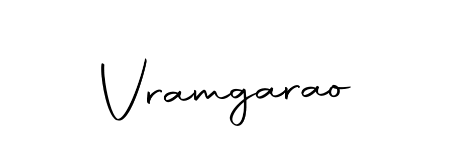 How to make Vramgarao signature? Autography-DOLnW is a professional autograph style. Create handwritten signature for Vramgarao name. Vramgarao signature style 10 images and pictures png