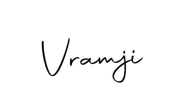 How to Draw Vramji signature style? Autography-DOLnW is a latest design signature styles for name Vramji. Vramji signature style 10 images and pictures png