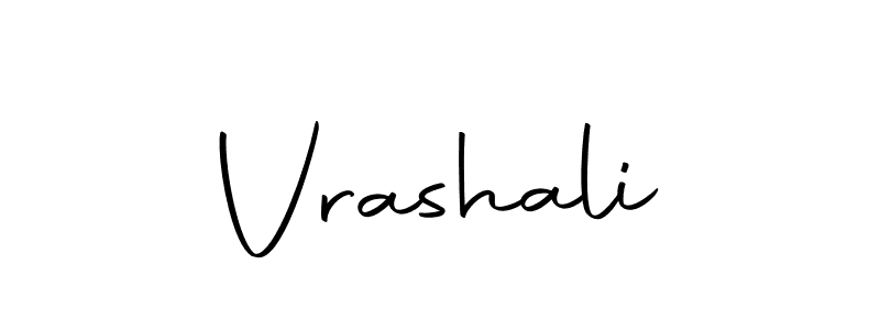 You should practise on your own different ways (Autography-DOLnW) to write your name (Vrashali) in signature. don't let someone else do it for you. Vrashali signature style 10 images and pictures png