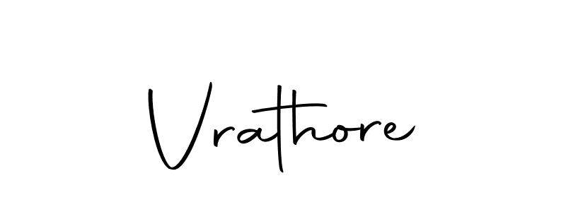 The best way (Autography-DOLnW) to make a short signature is to pick only two or three words in your name. The name Vrathore include a total of six letters. For converting this name. Vrathore signature style 10 images and pictures png