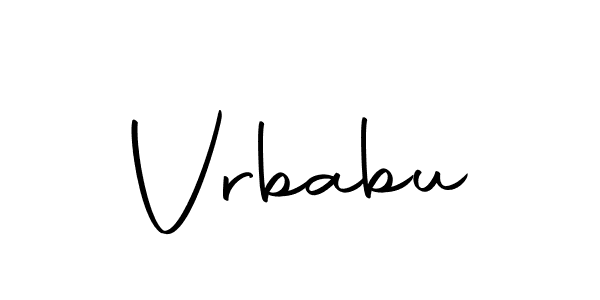 The best way (Autography-DOLnW) to make a short signature is to pick only two or three words in your name. The name Vrbabu include a total of six letters. For converting this name. Vrbabu signature style 10 images and pictures png