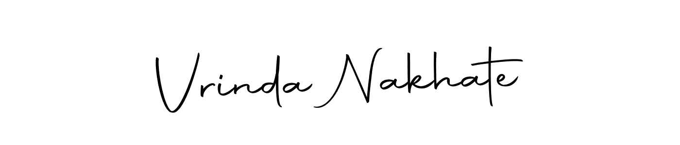 You should practise on your own different ways (Autography-DOLnW) to write your name (Vrinda Nakhate) in signature. don't let someone else do it for you. Vrinda Nakhate signature style 10 images and pictures png