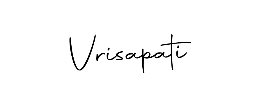 Make a beautiful signature design for name Vrisapati. With this signature (Autography-DOLnW) style, you can create a handwritten signature for free. Vrisapati signature style 10 images and pictures png