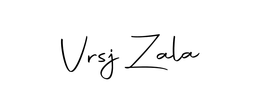 Make a beautiful signature design for name Vrsj Zala. Use this online signature maker to create a handwritten signature for free. Vrsj Zala signature style 10 images and pictures png