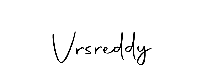 Use a signature maker to create a handwritten signature online. With this signature software, you can design (Autography-DOLnW) your own signature for name Vrsreddy. Vrsreddy signature style 10 images and pictures png
